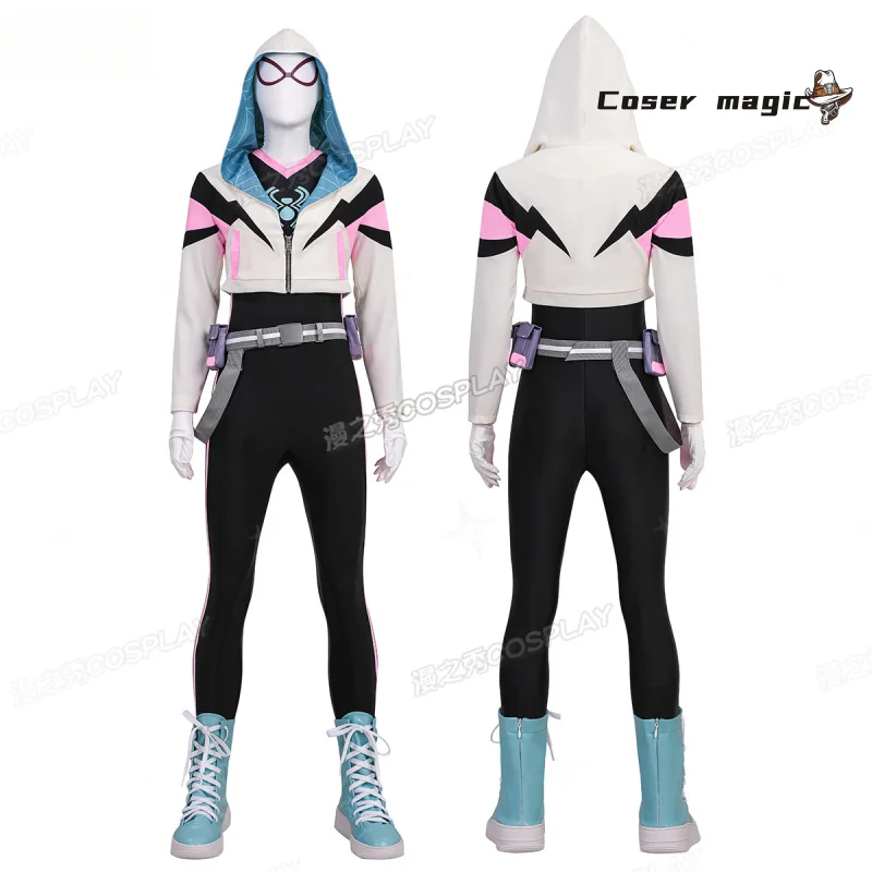 زي العنكبوت التنكري زي الهالوين كرنفال حفلة عيد الميلاد لعب دور الملابس الملابس #3