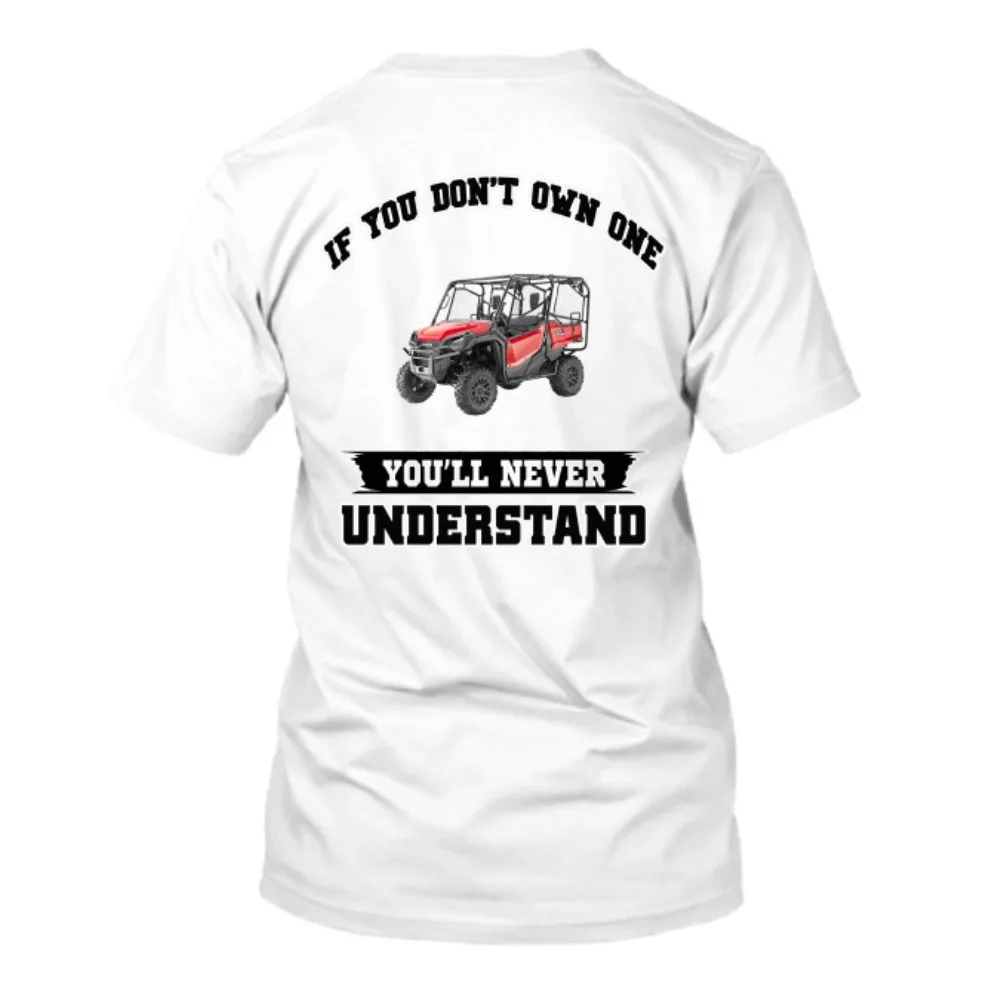 

Мужская и женская футболка Honda, летняя мотоциклетная футболка Honda Pioneer 1000 Riders, гоночная футболка с короткими рукавами, весенняя велосипедная футболка для бездорожья