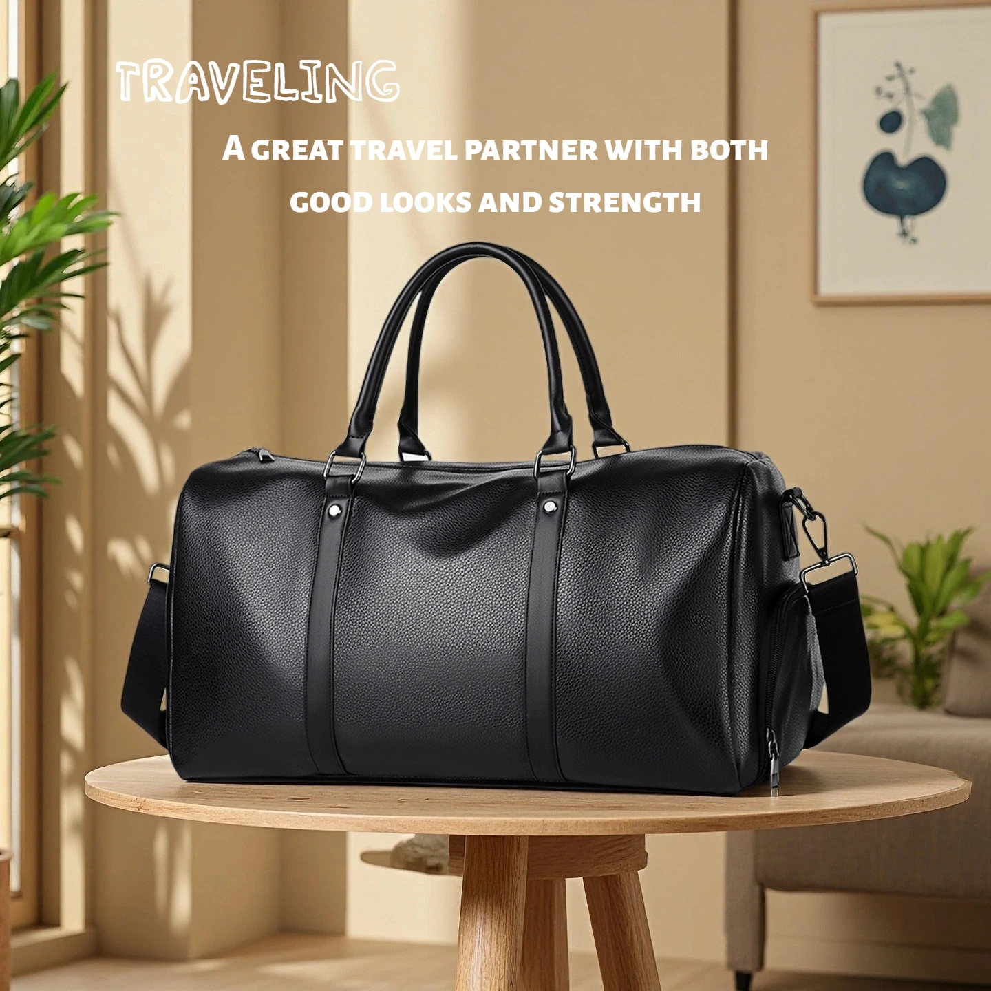 

Новая короткая дорожная сумка в стиле ретро, большая вместительная спортивная мотоциклетная тренировочная водонепроницаемая сумка из искусственной кожи для отдыха и фитнеса