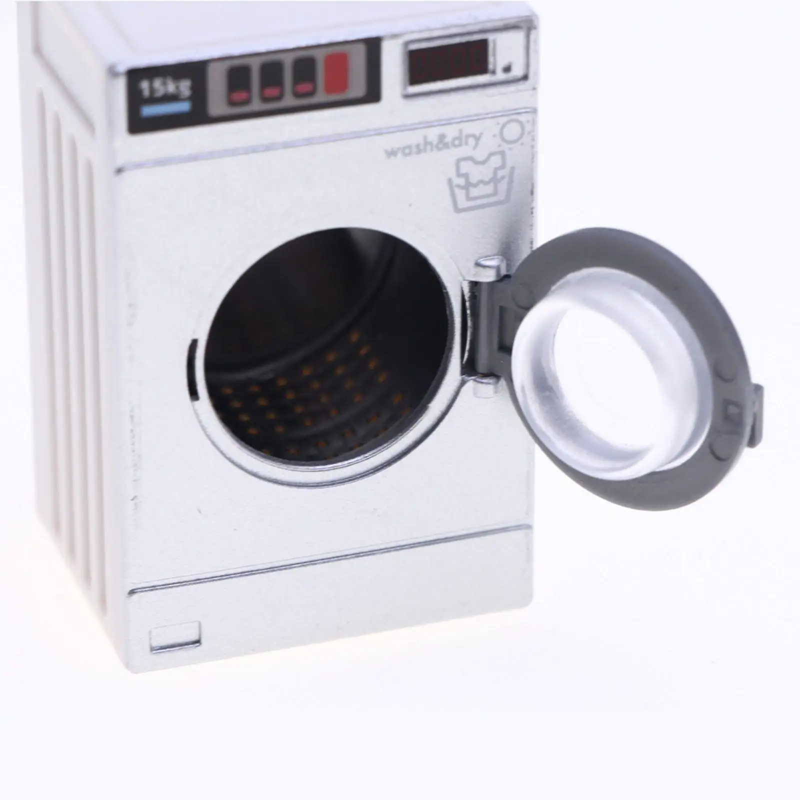 Dolls House Washing Machine 1/12 Scale Life Scene Drum Washing Machine Model