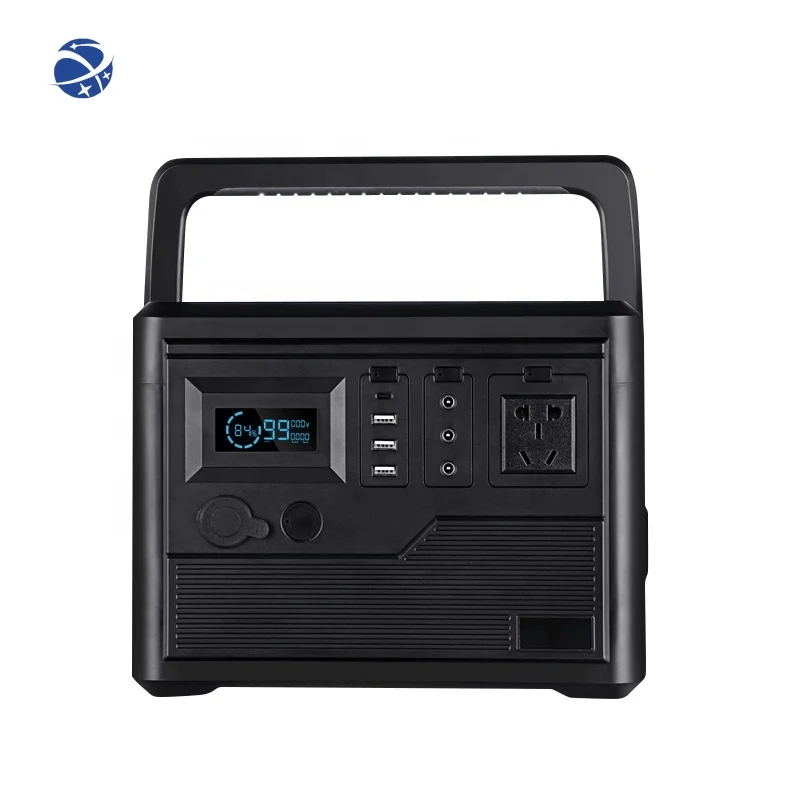 

YYHC Portable Solar 1000w Home Mobile 2000w Supply Bank Outdoor Energy Storage Battery Usb For Ac Dc Power Station