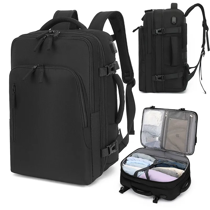 Bolsa más bonita multifuncional Bapa de viaje impermeable de gran capacidad Bolsa de almacenamiento expandible 40L Casual Simple Sle for Me...