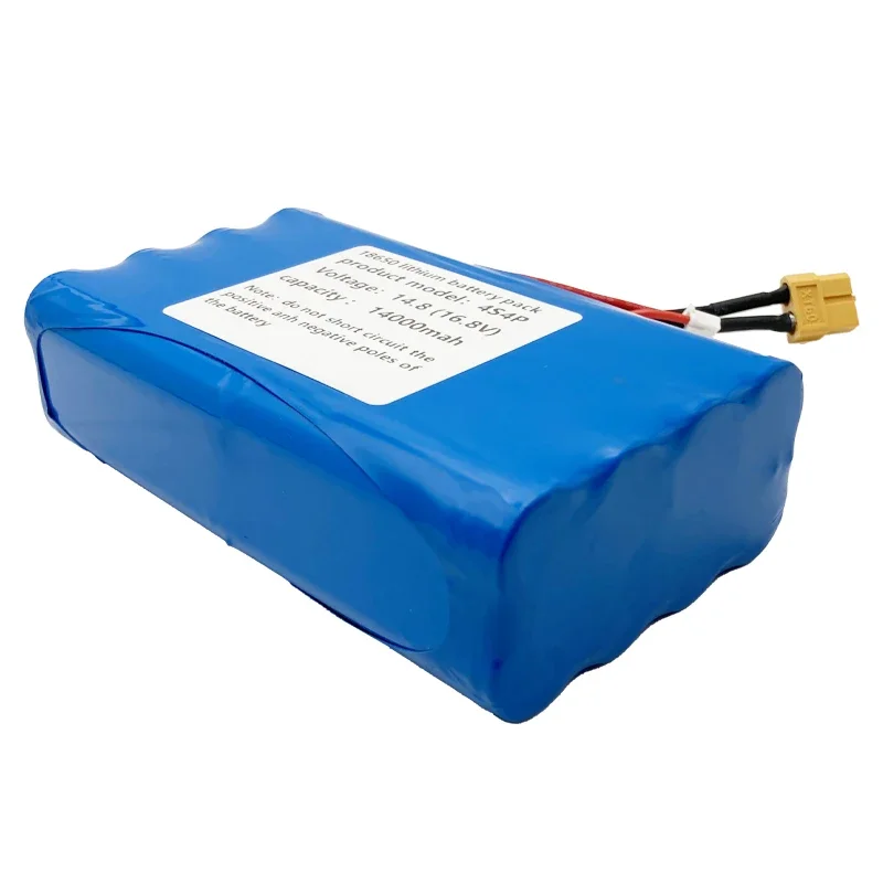 Batterie au lithium pour lumières de pêche de nuit, radiateurs, lumières minières, drones, jouets électriques, 4S4P, 14.8V, 16.8V, 14Ah, 10Ah, 18650