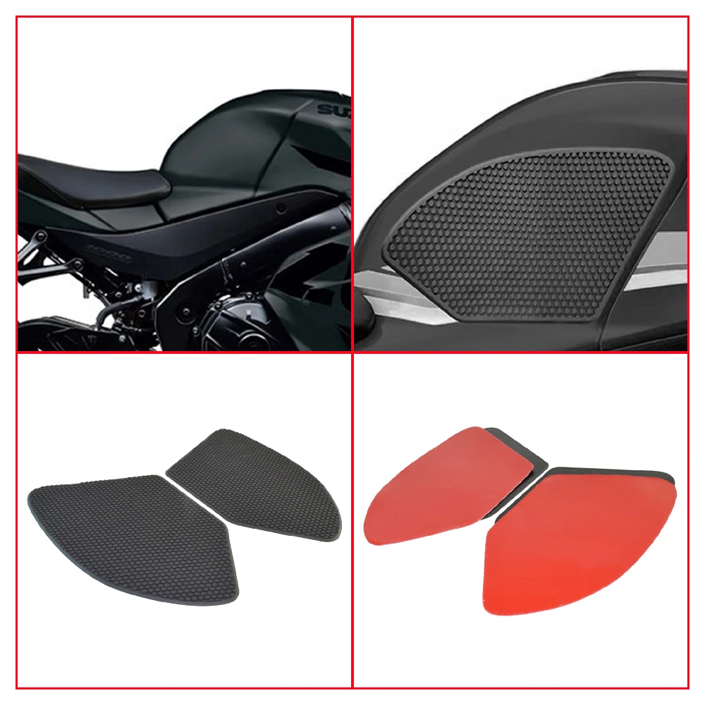 

Fits for Suzuki GSXR 1000 GSX-R 1000R ABS GSX-R1000 R 2017-2025 Motorcycle Tank Pad FuelTank Side Knee Traction Anti Slip Pads