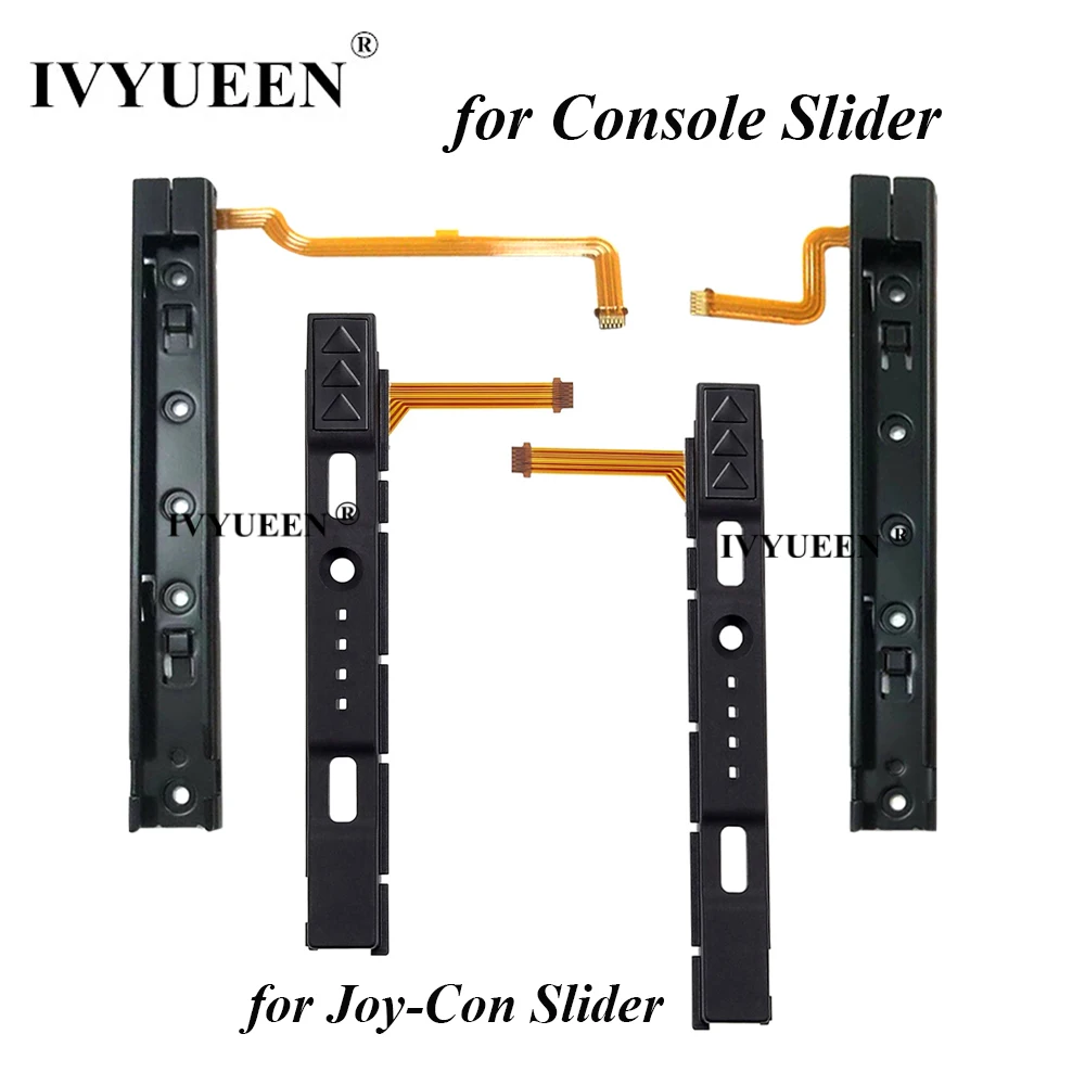 IVYUEEN เดิมสำหรับ Nintendo Switch JoyCon LR สไลด์ซ้ายขวาเลื่อนรถไฟ Sensor Flex Cable Replacement Repair Parts
