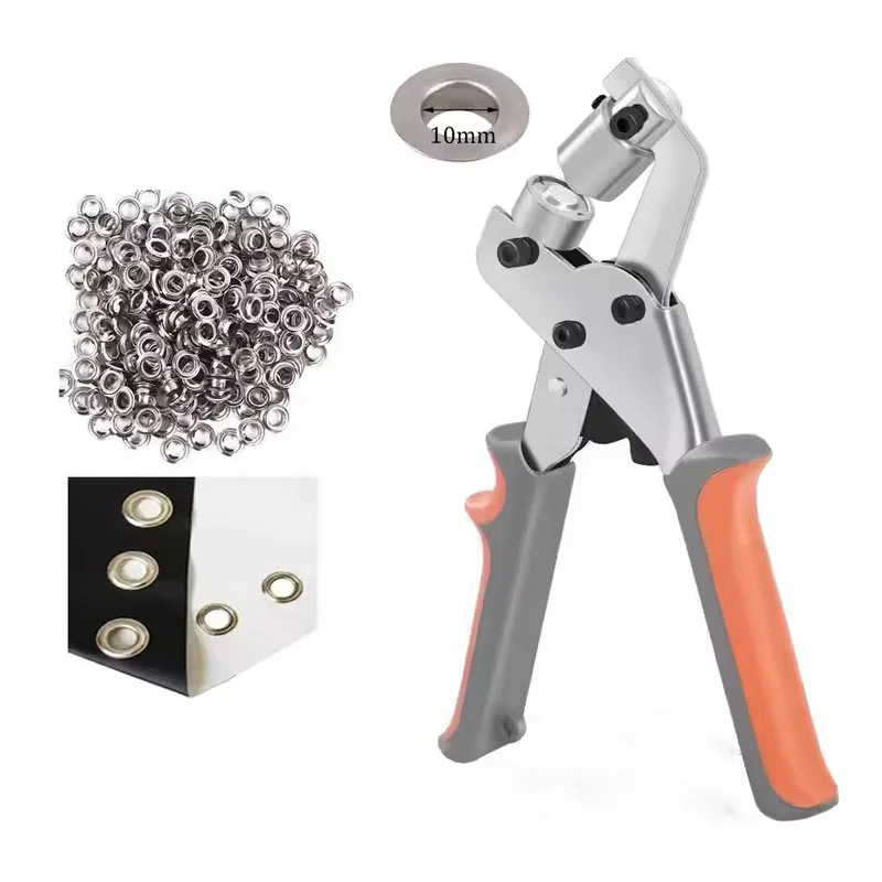 10Mm air eye hand pressure clamp cable ring metal cornhole buckle installation tool cross-border hand press cornhole buckle set
