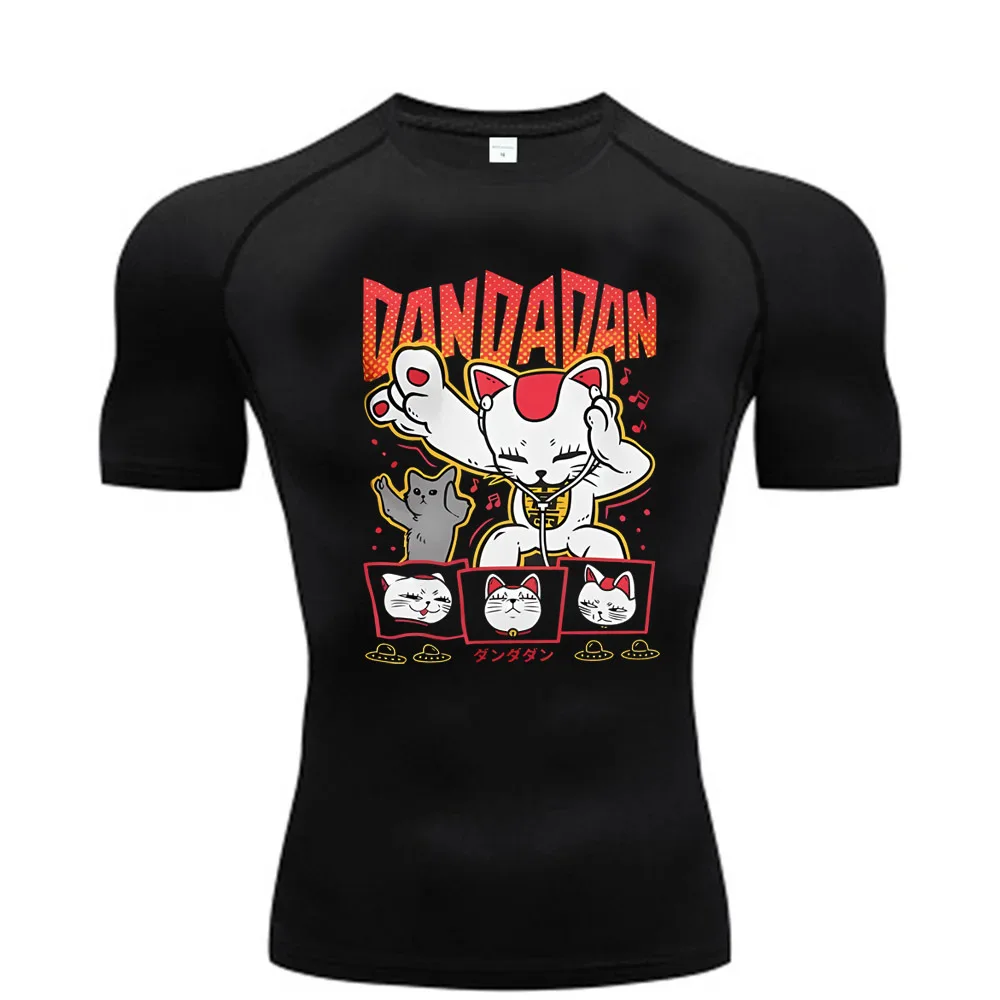 Dandadan Okarun t-shirt Quick-Dry Bodybuilding Psychedelic meme goth funny dollette cheap scene  Psychedelic emo alternative