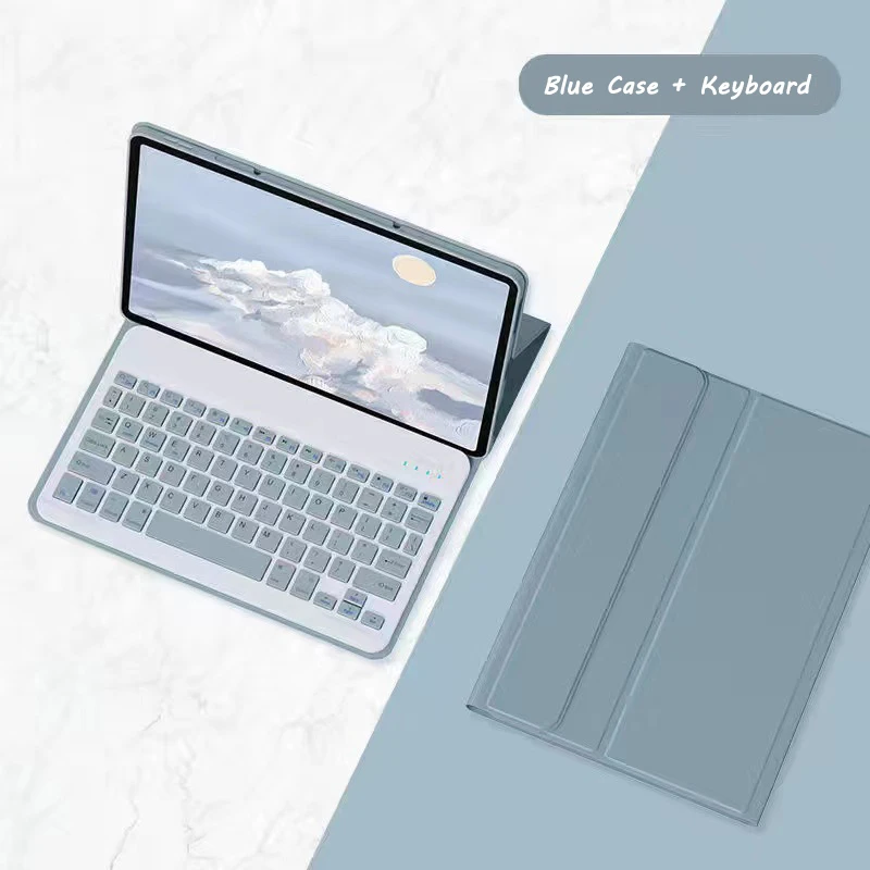 

For Huawei Pad Tablet Case and Wireles Bluetooth Keyboard 2024 Matepad SE 11in Case for Matepad Air 11.5 2023 Protective Cover