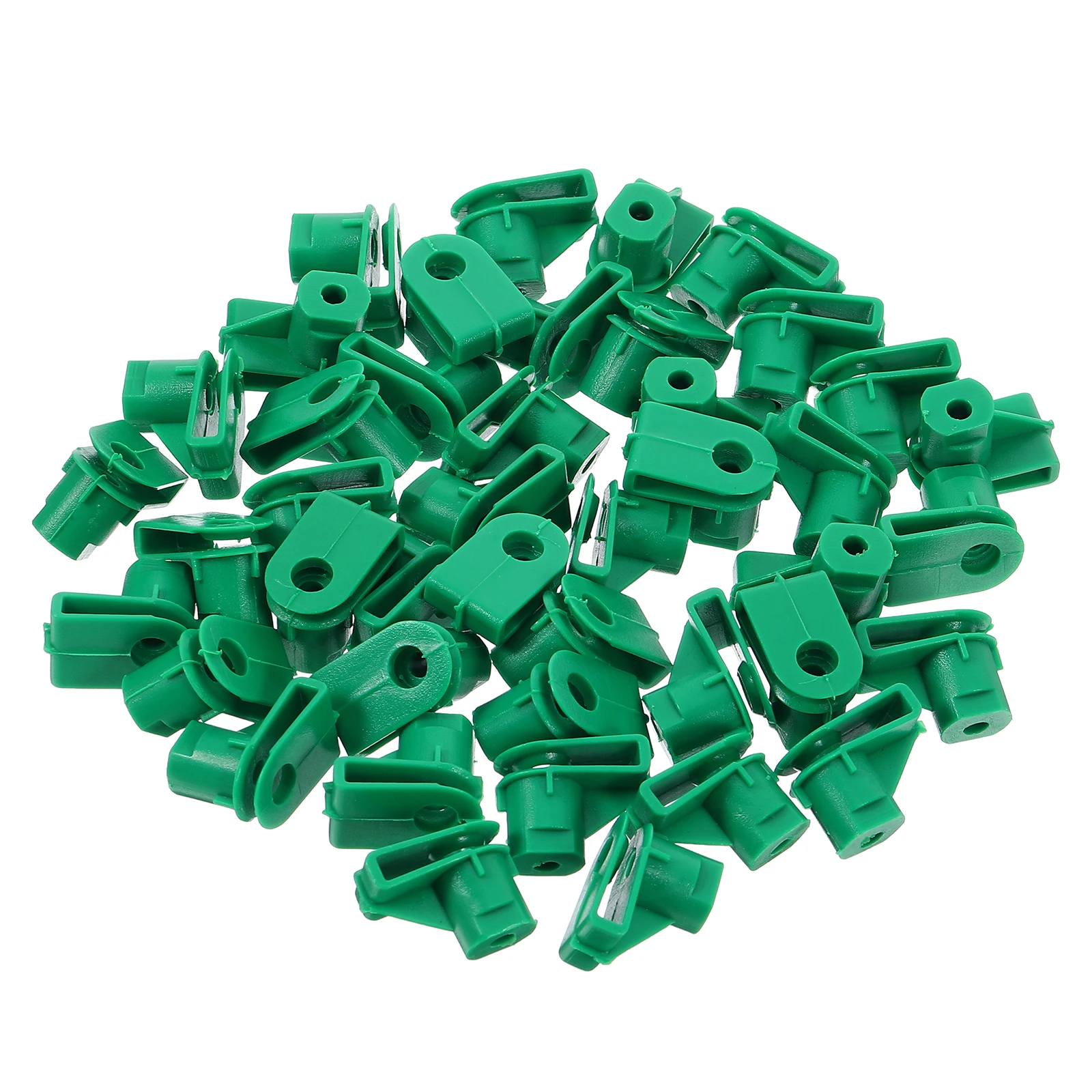 

50pcs Bumper Clips Plastic Fastener Kit Car Body Clamps Screw Clamp Retainer Green Auto Parts Vehicle Hardware