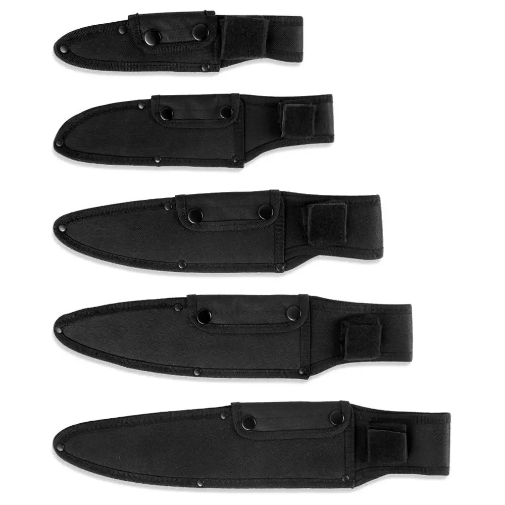 Knife Sheath Holster Oxford Sheath Holder Pocket Hunt Flashlight Case Camp Outdoor Carry Belt Loop Case Fold Knife Tool