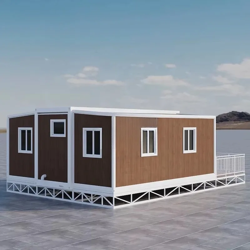 YG Customized Waterproof Container House 40 Ft Expandable 40Ft Mobile Home Caravan Portable Houses 2 Bedrooms 4 Bedroom Containe