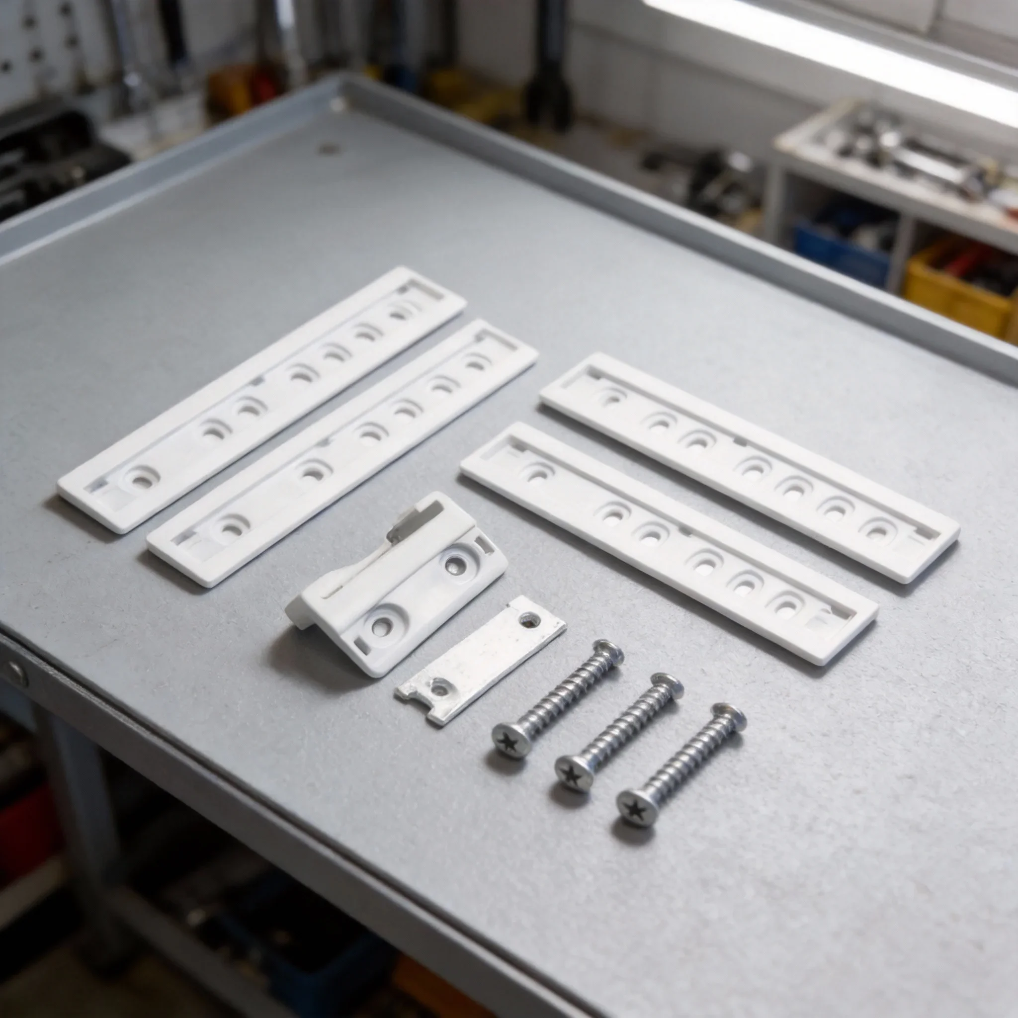 For Built-in Refrigerator Slide Rails And Movable Slide Rails Plastic Embedded Refrigerator Slide Rail Mounting Kit Guide Moving