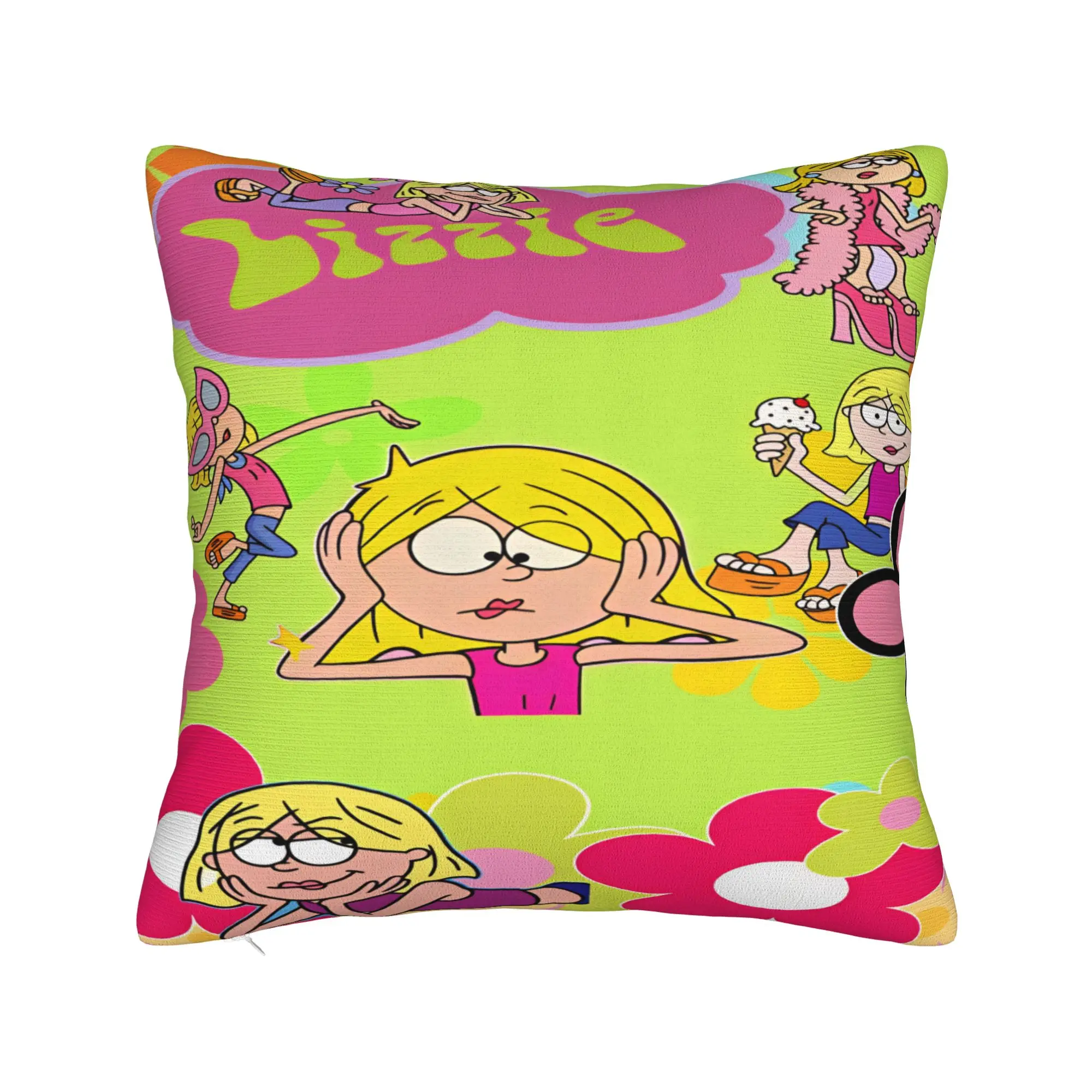 Pillow Cover Lizzies Cartoon McGuires  Morden Pillow Case For Sofa Car Home Decor Pillowcases
