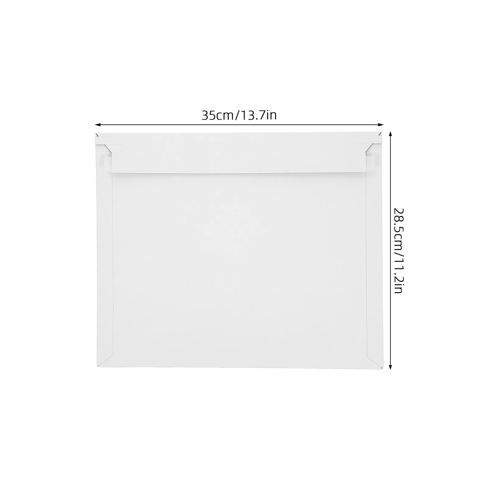 20Pcs White Rigid Paper Mailing Envelopes Self Sealing Document Mailers for Photos Files Shipping Packing Document Mailers view 5