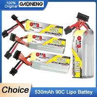 Gaoneng GNB 530mAh 2S/3S/4S/6S 90C 7.6V/11.4V/15.2V/22.8V  Lipo Battery With XT30U-F Plug for RC FPV Racing Drone