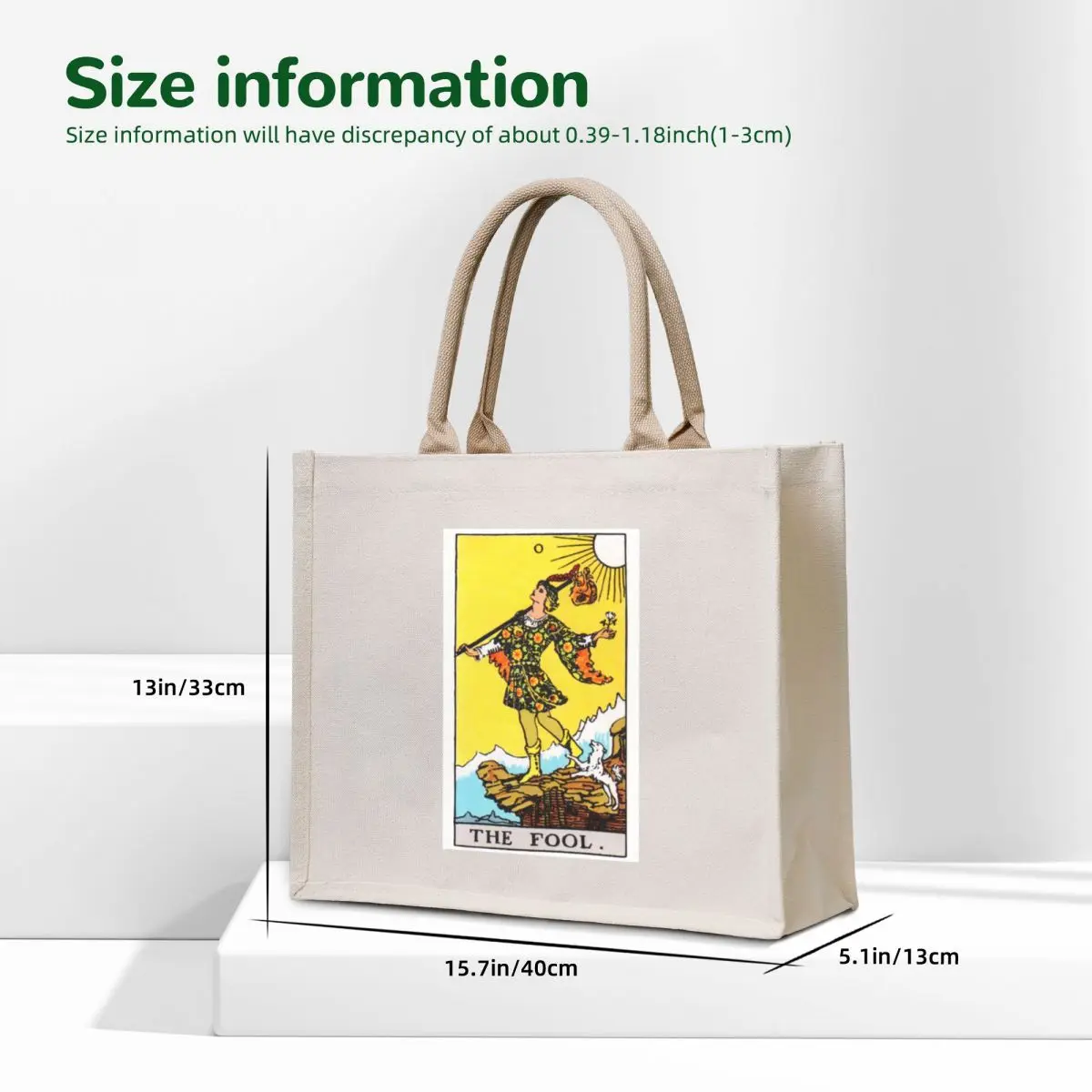 The Fool tarot card Tote Bag Women's shopping bag shopping bag Women's shopper