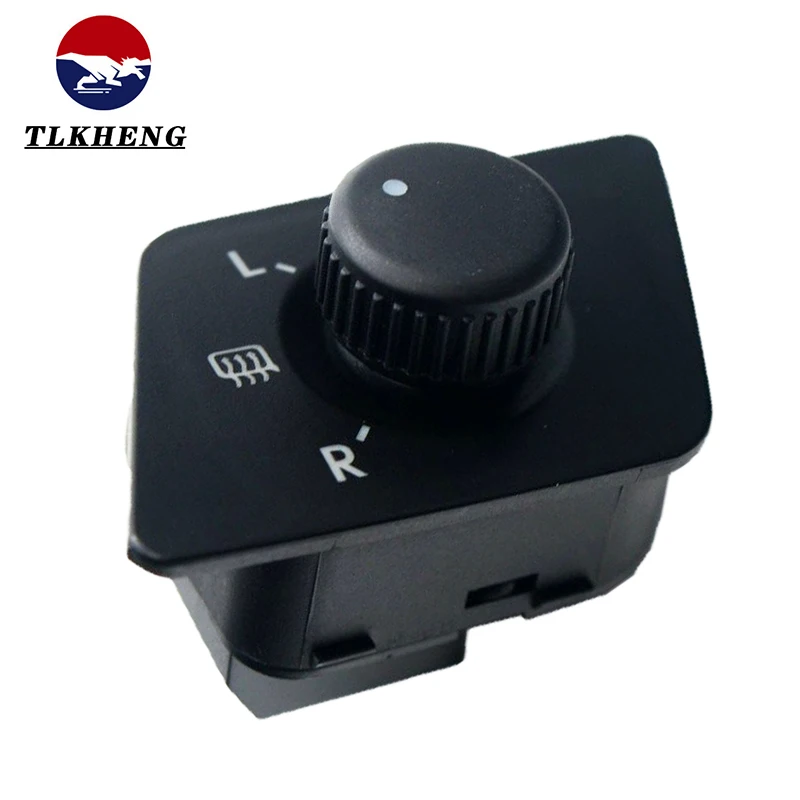 

Mirror Control Switch Knob Adjust Rearview 6Q1959565D For VW Polo 9N 2001 2002 2003 2004 2005 2006 2007 2008 2009 2010