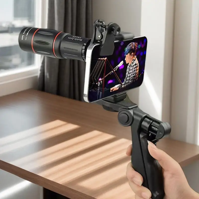 18/28/36X تليفوتوغرافي عدسة الهاتف المحمول HD عالية الطاقة أحادي تلسكوب خارجي متصل بالهاتف المحمول أجزاء التصوير الفوتوغرافي