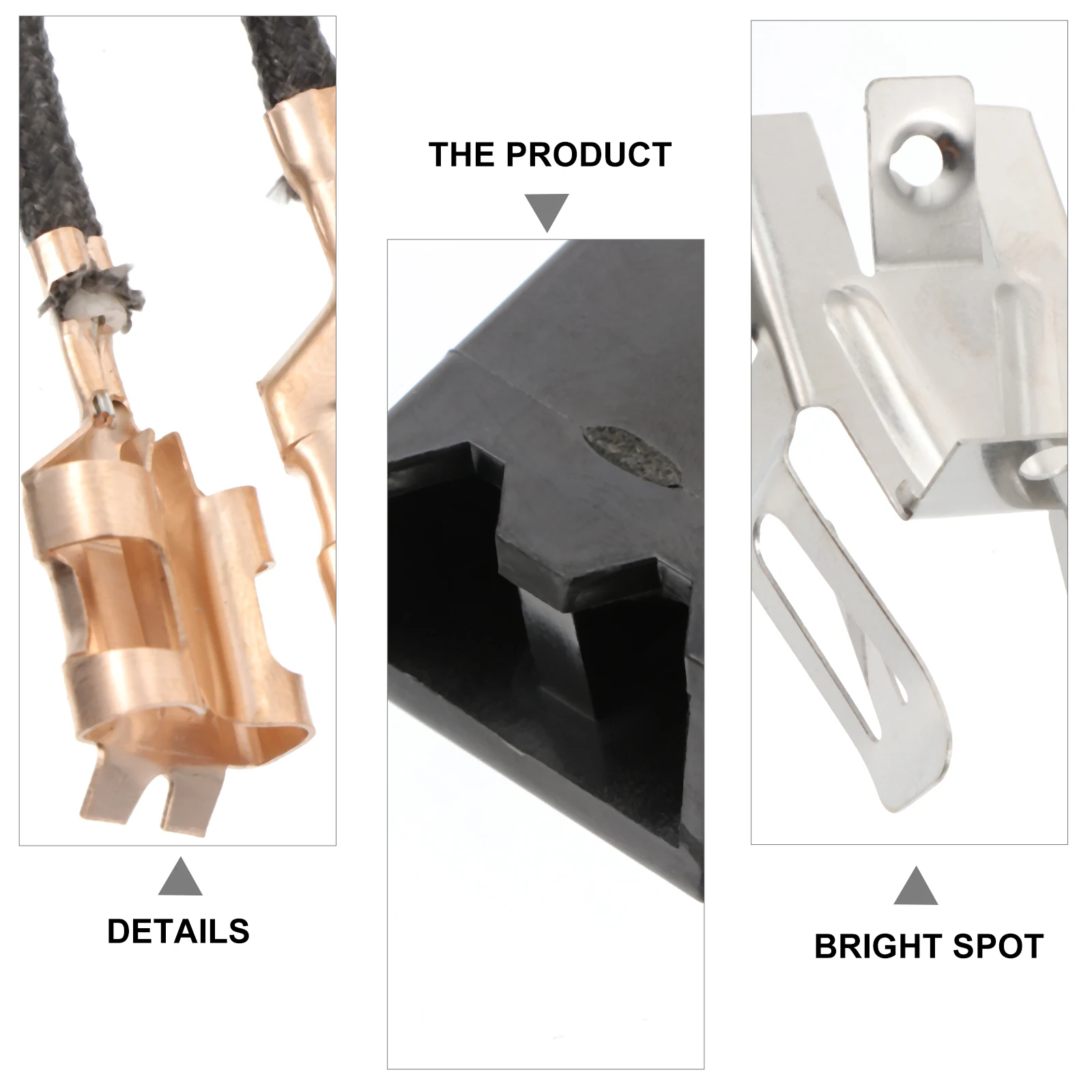

1 Set Oven Plug Receptacle Replacement Kit Stove Burner Terminal Block Compatible With 330031 Receptacle Block Electric Heating