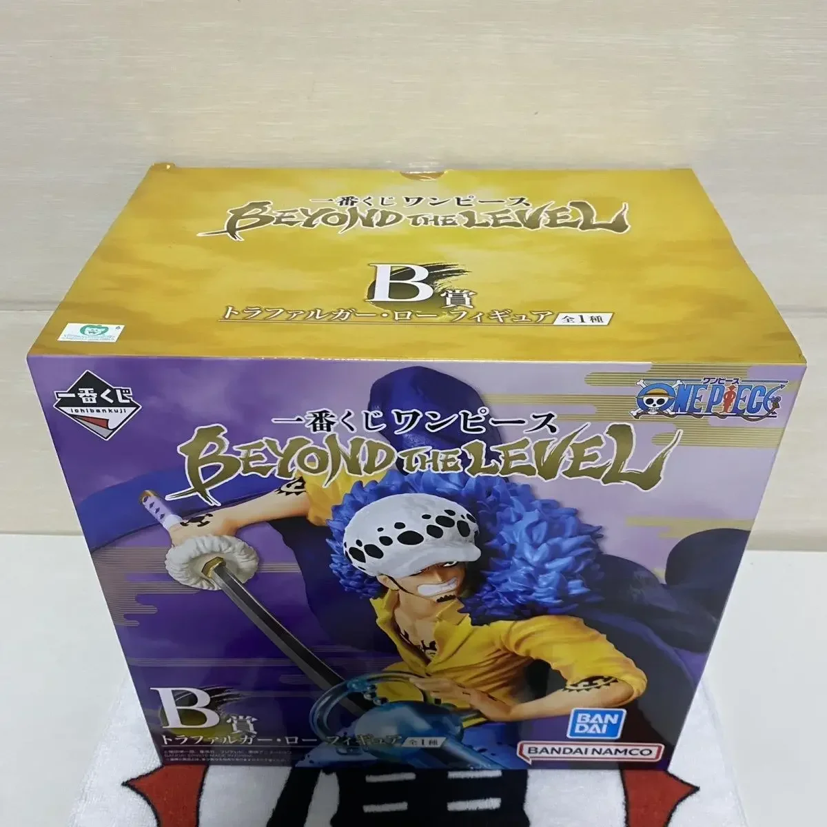 Bandai Original One Piece Ichibansho Kuji Charlotte Linlin Water Law Eustass Kid Ceramic Bowl Figures Anime Action Model Gift