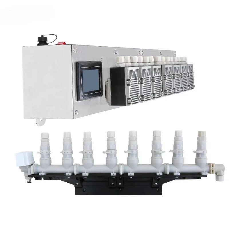 Stainless steel diaphragm pump laundry chemical distributor flow dosing pump in washing machine