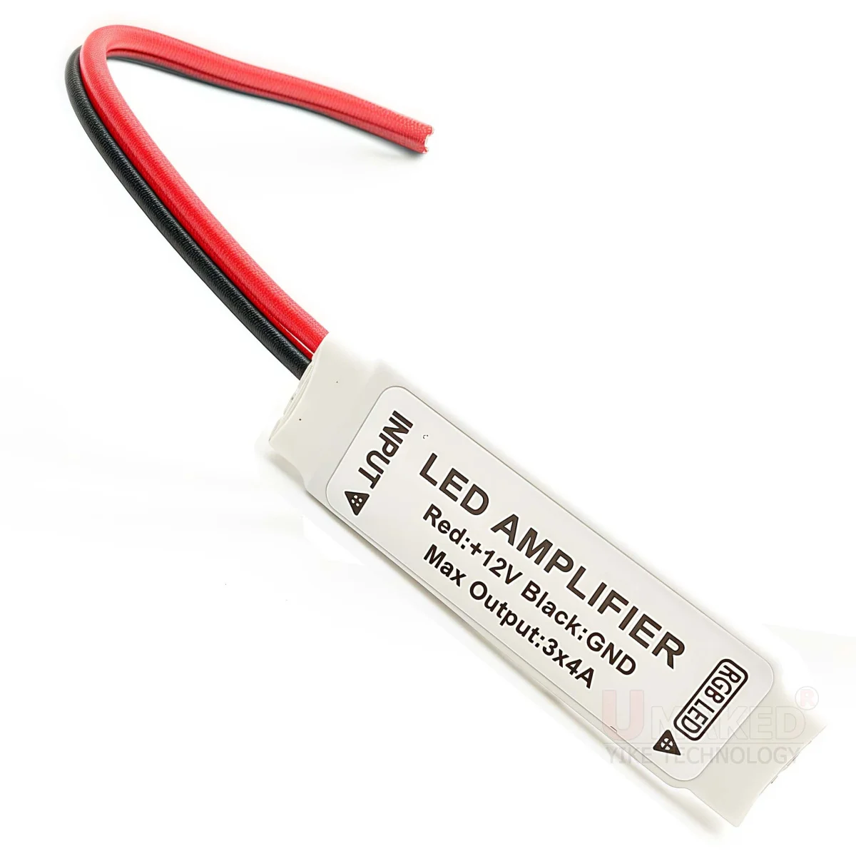 2pcs DC12V 3x4A Mini RGB Color LED Amplifier Repeater Dimmer Controller For LED Strip Light 5050/2835/3528//5630/3014 Strip