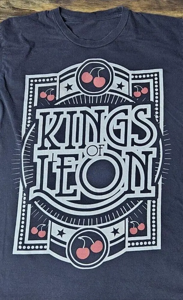 

Trend KINGS OF LEON Tour Black Shirt new