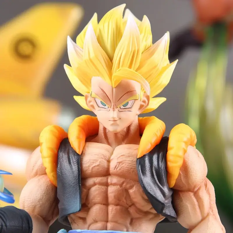 30cm ドラゴンボールZ ゴジータ モデル 漫画 DBZ フィギュア GK スタチュー おもちゃ アニメ ゴジータ アクションフィギュア 装飾品 周辺グッズ 子供向けギフト
