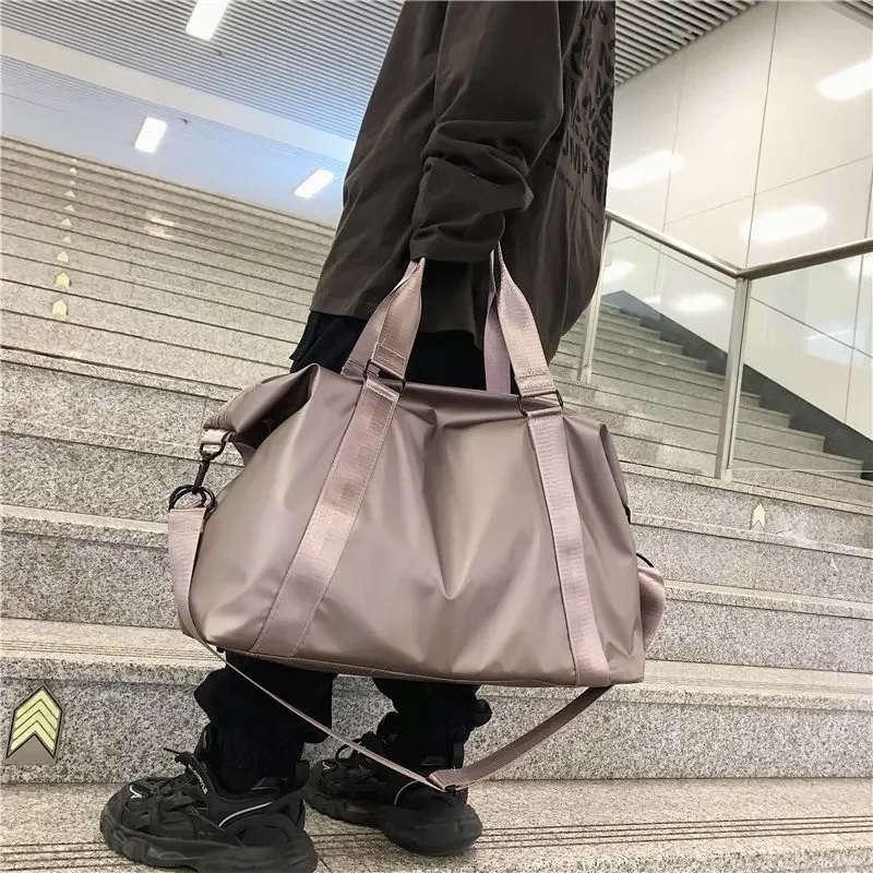 Waterproof Oxford Travel Hand Bag for Women Men Large Capacity Tote Street Shopping bags Leisure Shoulder Handbags Travel Duffle