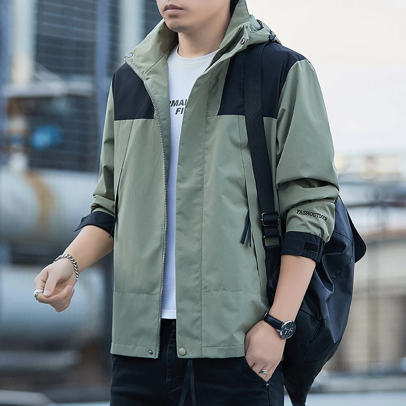 Cotton Jacket Men's 2025 New Winter Thick Warm Jacket, Men's Cold Proof Jacket, Hooded Jacket, Cotton Jacket
