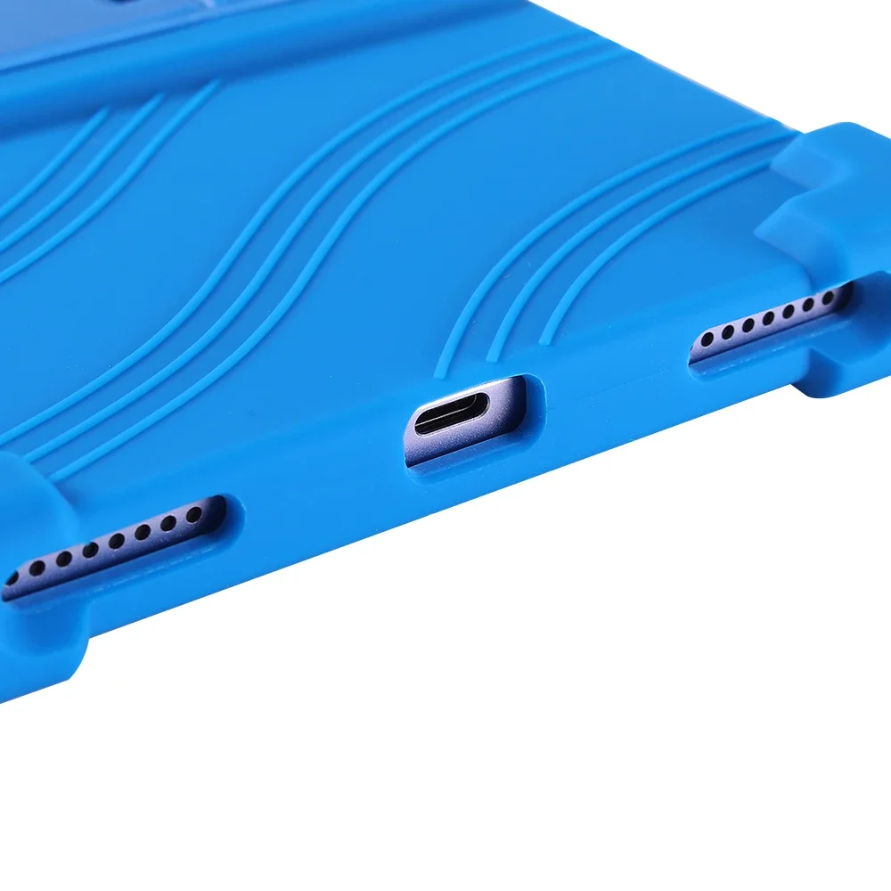 Capa adequada para crianças para Walmart ONN de 8 polegadas 100135923   Tablet Gen4 2024 PC Capa protetora de silicone macio com suporte traseiro