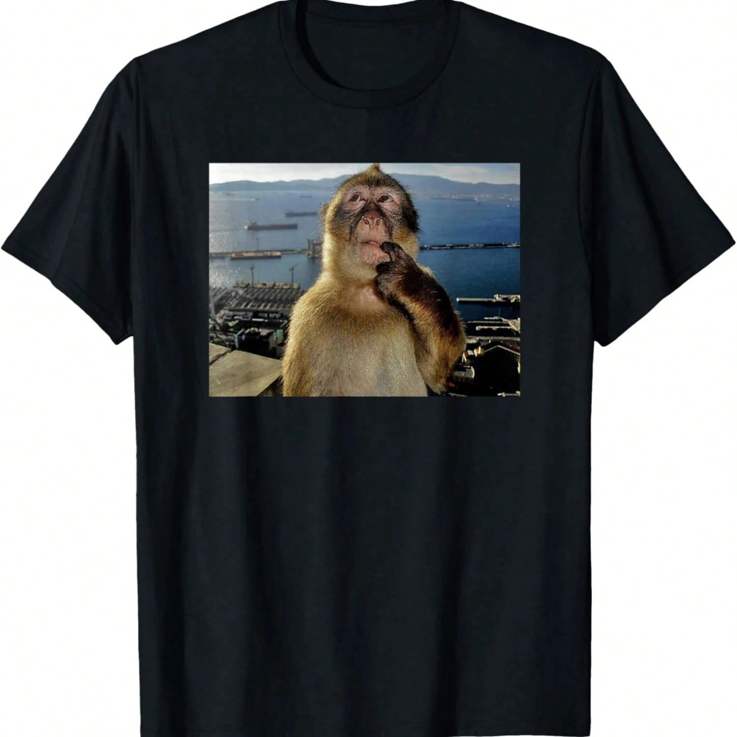 تي شيرت ملتوي نصف كم بتصميم فريد ومتخصص Y2k من القطن الخالص للصيف بأكمام قصيرة للرجال والنساء