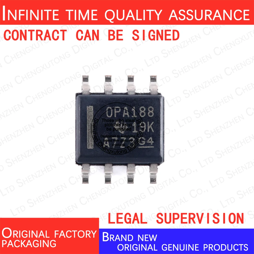 

5pcs/lot OPA188AIDR OPA188 SOP 100% genuine stock in brand new original packaging
