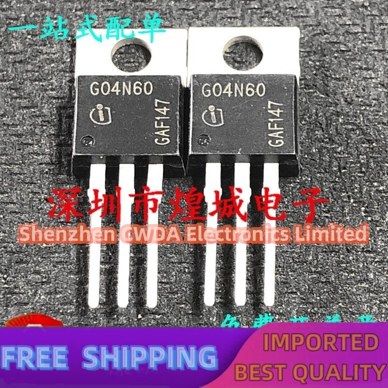 10PCS-20PCS  G04N60 SGP04N60  TO-220 600V 4A   In Stock Can Be Purchased