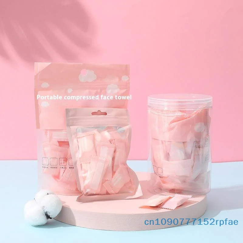 20/50 Pcs Mini Compressed Towel Disposable Capsules Towels Magic Face Care Tablet Outdoor Travel Cloth Wipes Paper Tissue view 3