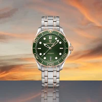 Relojes de buceo PAGANI DESIGN para hombre, reloj automático de lujo dorado para hombre, relojes de pulsera mecánicos AR con bisel de cerámica de zafiro, novedad de 2025