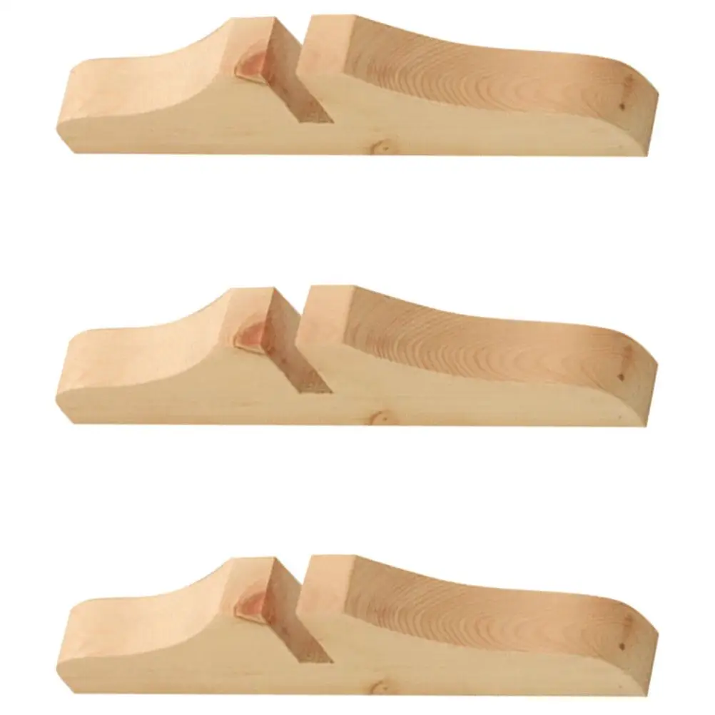 

3pcs Mobile Room Divider Base Room Dividers Stand Stand White Support Adjustable Wear-Resistant Screen Feet Wooden Feet