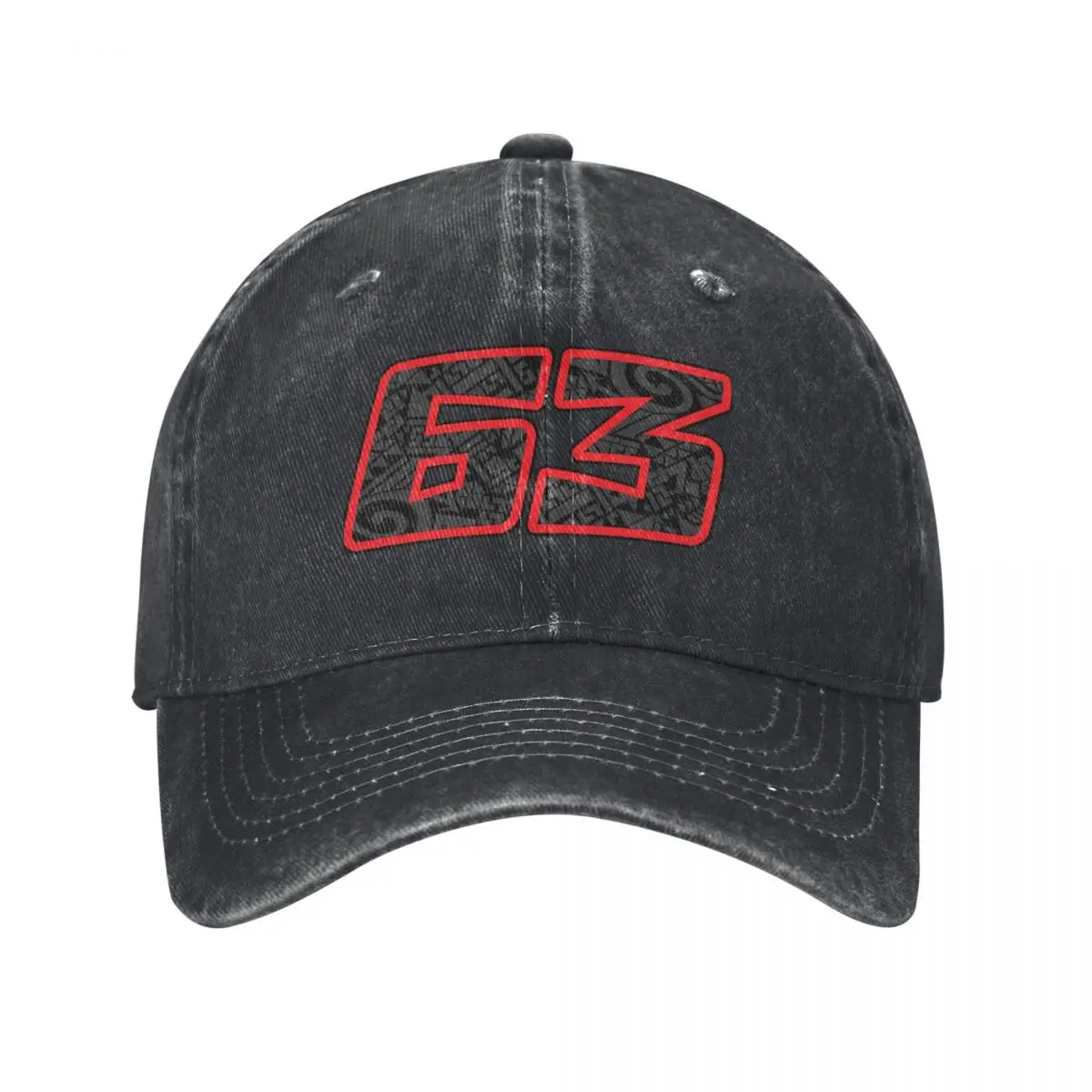 Francesco Bagnaia Number 63 2022 Baseball Cap Gentleman Hat New In The Hat Men Luxury Brand Women's