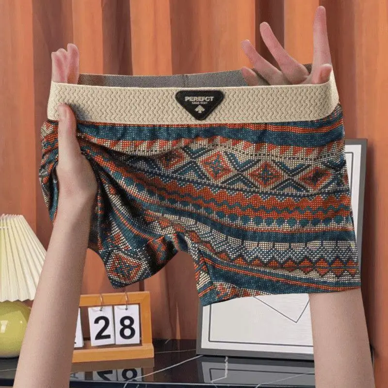 

Pure Cotton Breathable Spor Women's Underwear Thin Printed Design Sl Comfortable Briefs Youth Autumn New Sle