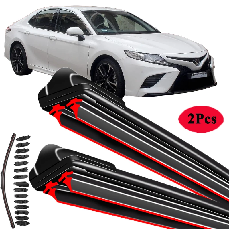 

For Toyota Camry 70 XV70 2018 2019 2020 Front Windscreen Windshield Wipers Car Accessories Brushes Washer 2pcs Car Wiper Blades