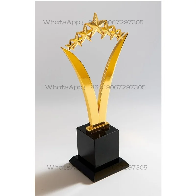 Seven Star Glory Trophy Custom Metal Atmospheric Pentagram