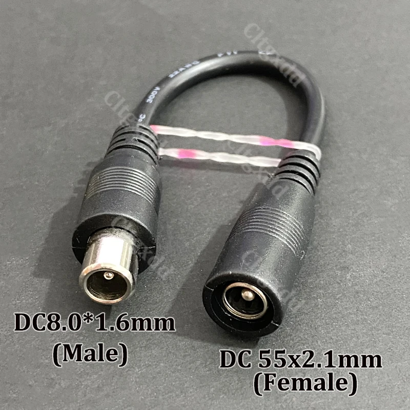DC-Adapter-Konverterstecker 5,5mm*2,1mm Buchse auf XLR 3-polig 5,5*2,5mm 8,0*1,6mm RCA M12 M16 C13 Stecker Geeignet für Roller – Detail 12