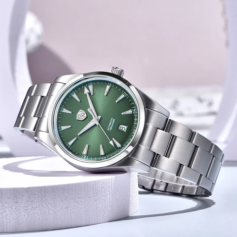 

2025 New Men's Watches RollsTimi Automatic Watch For Men Mechanical Wristwatches NH35 Man Gift AR Sapphire Mirror Luminous Clock