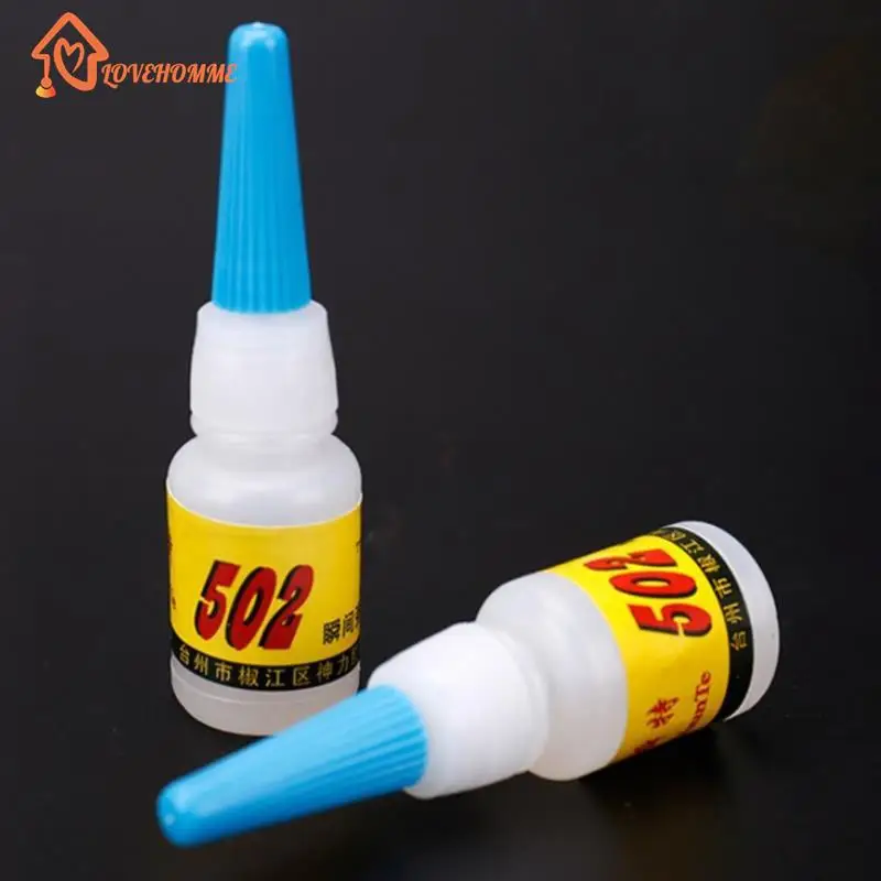 1Pcs 502 Super Glue Instant Quick-drying Cyanoacrylate Adhesive Strong Bond Fast Crafts Repair super glue