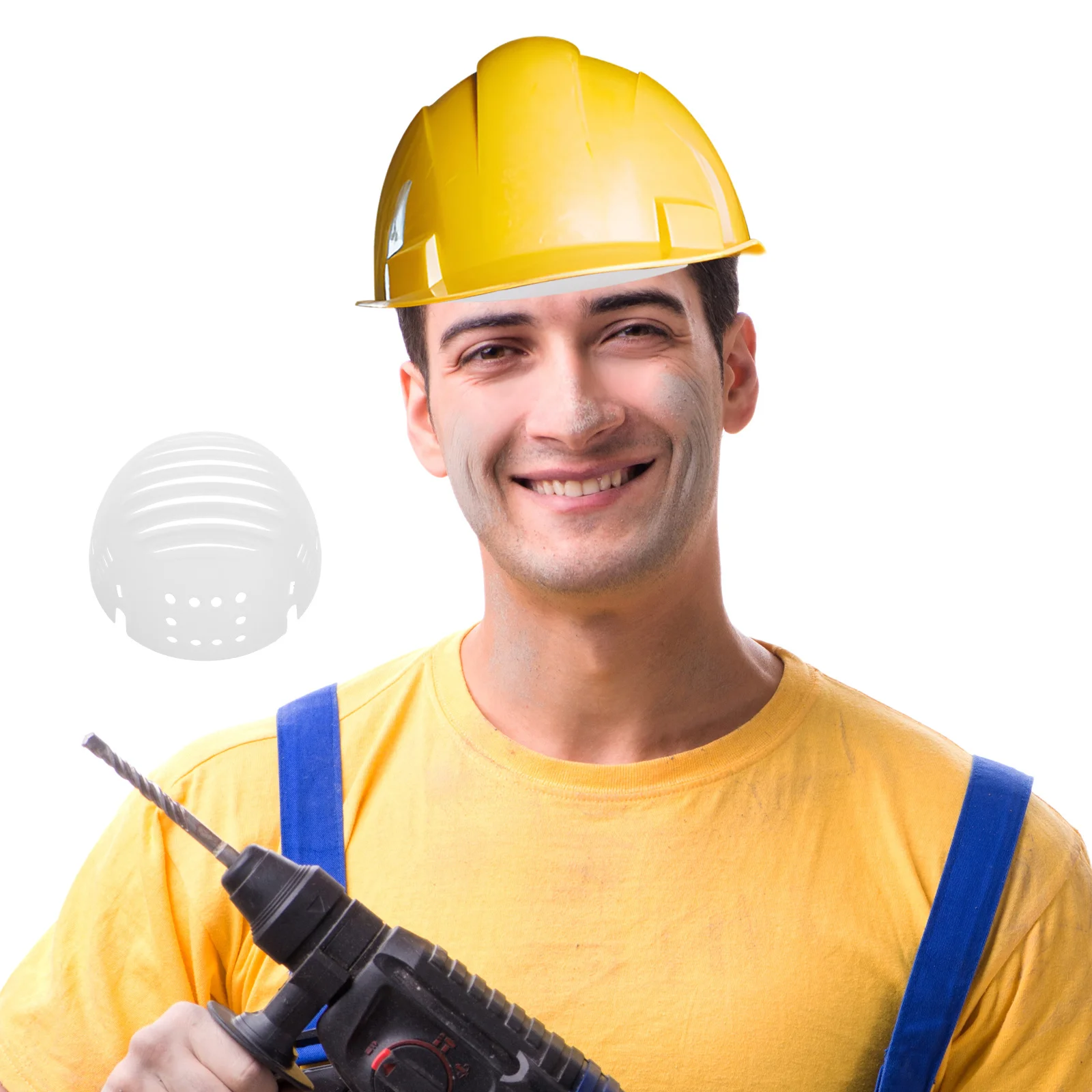 Safety Hat Liner Cap Insert Lightweight Breathable Crash-Proof Hard Hat Replacement Universal Fit Protective Shell For
