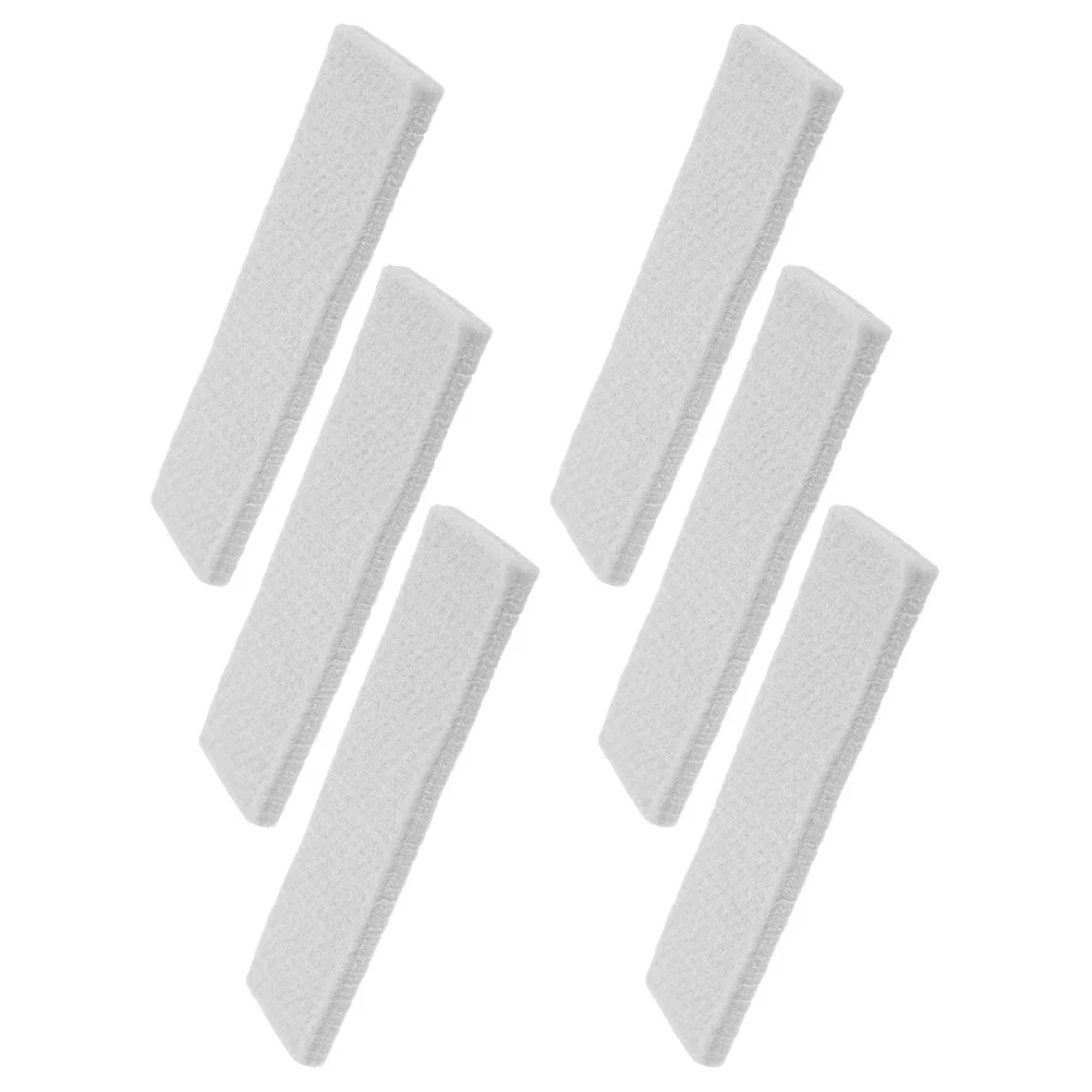 

6Pcs Mountain Bike Felt Brake Pads Durable Safe Exercise Bike Braking Pad Cycling Brake Mat Replacement Braking Pad for Gym