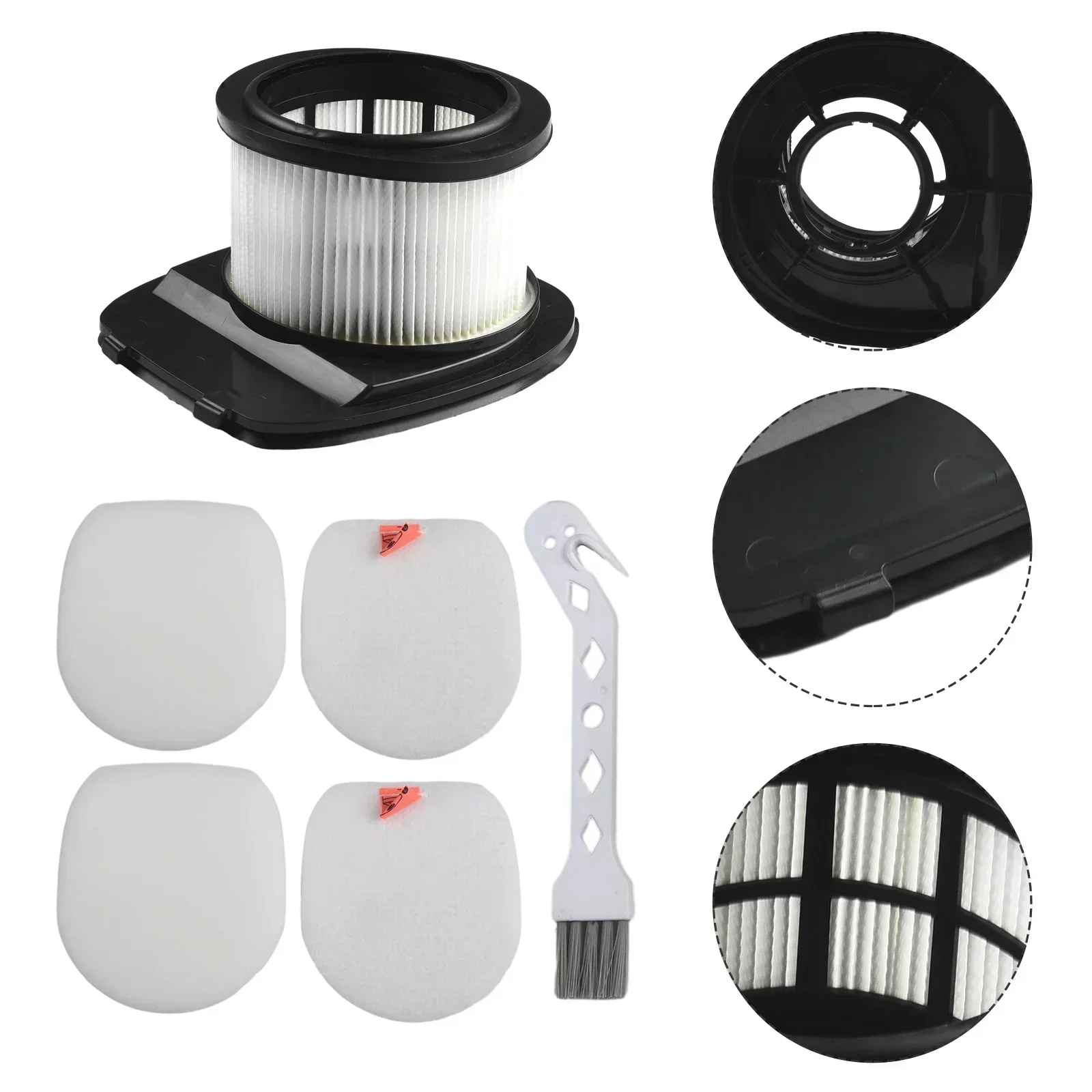 1 Set Filter Kit For Shark IZ201EU IZ201EUT IZ201EUTSB Cordless Vacuum Cleaner Spare Parts Replacement Accessories