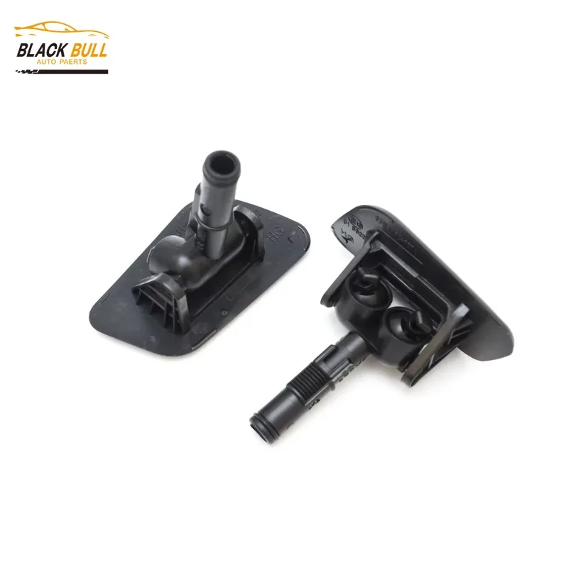 Pair of Car Front Headlight Washer Sprayer Nozzle Pump Cylinder Cover for Hyundai Azera 2011-2014 98680-3V000 98690-3V000