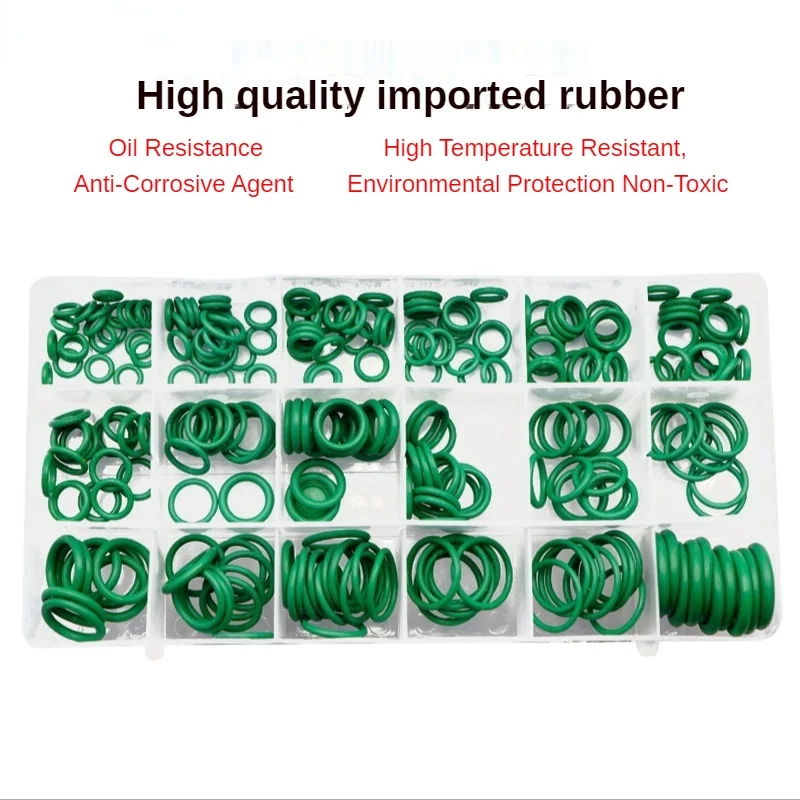 O Ring Rubber Washer Seals Assortment Black O-Ring Seals Set Nitrile Washers High Quality For Car Gasket