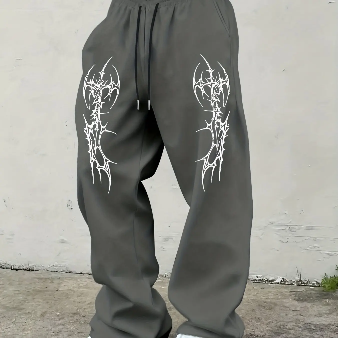 2026 Summer New Street Rock Fashion Fast Drying Running Fitness Leisure Oversized Loose Men's and Women's 3D Pants - Image 4